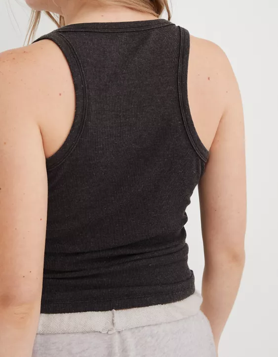 Aerie No BS Henley Tank Top 4 Aerie No BS Henley Tank Top - Image 2