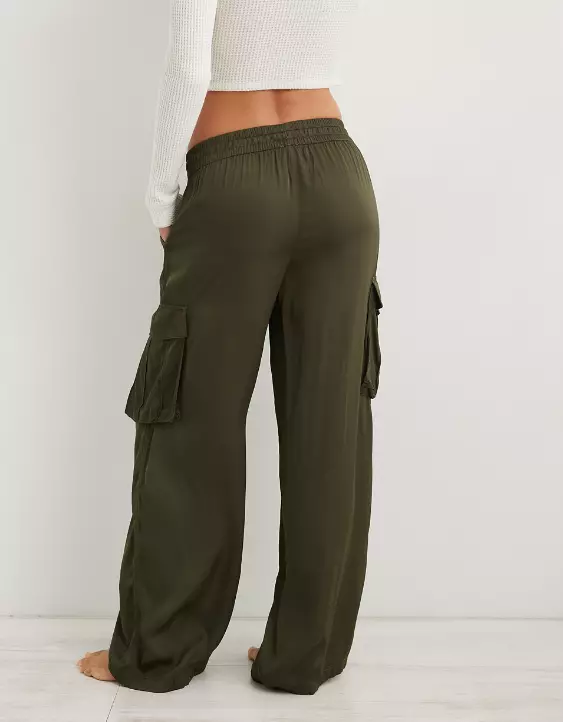 Aerie Shine Cargo Skater Pant 4 Aerie Shine Cargo Skater Pant - Image 2