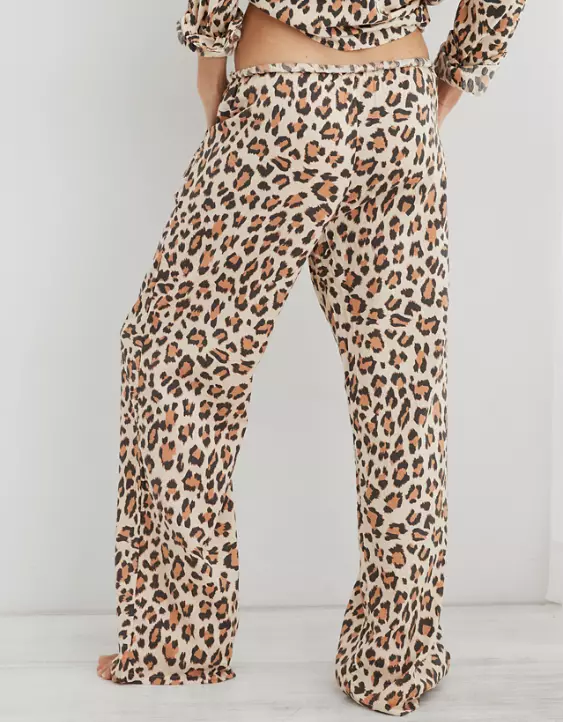 Aerie Leopard Skater Pajama Pant 4 Aerie Leopard Skater Pajama Pant - Image 2