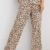 Aerie Leopard Skater Pajama Pant 1 Aerie Leopard Skater Pajama Pant -Aerie Shop 0496 1306 123 of