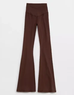 OFFLINE By Aerie Real Me High Waisted Crossover Flare Legging -Aerie Shop 0702 5230 297 f