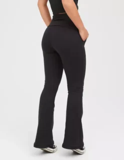 OFFLINE By Aerie The Hugger High Waisted Foldover Flare Legging -Aerie Shop 0702 5364 073 ob