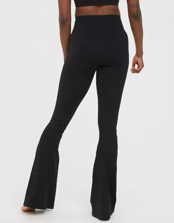 OFFLINE By Aerie Real Me Xtra Hold Up! Flare Legging 4 OFFLINE By Aerie Real Me Xtra Hold Up! Flare Legging - Image 2