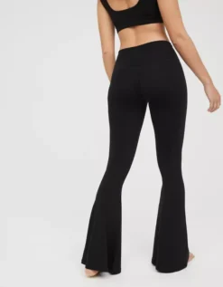 OFFLINE By Aerie Real Me High Waisted Crossover Super Flare Legging -Aerie Shop 0708 5468 073 ob