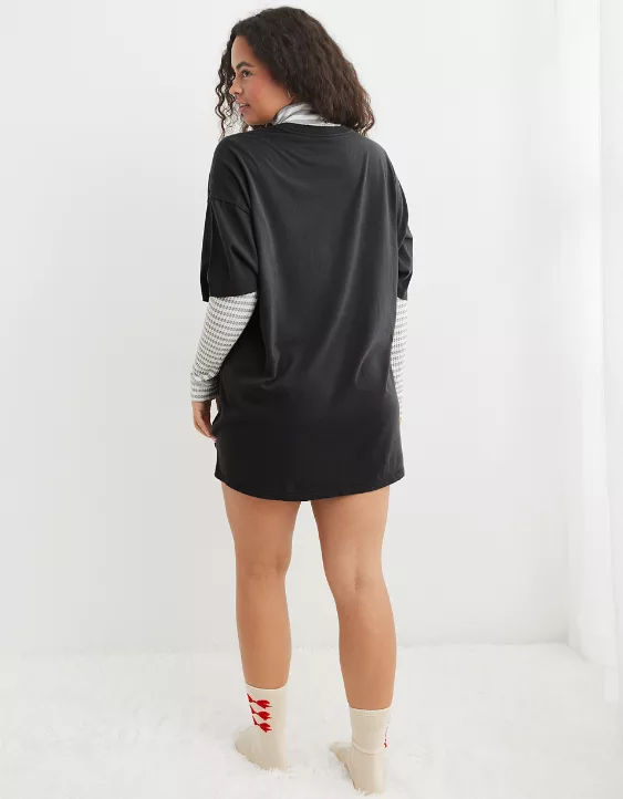 Aerie Sleep Happens Night Tee 4 Aerie Sleep Happens Night Tee - Image 2