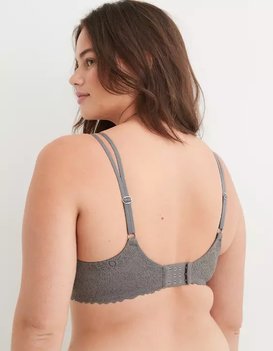 Aerie Sunnie Wireless Push Up Blossom Lace Trim Bra 4 Aerie Sunnie Wireless Push Up Blossom Lace Trim Bra - Image 2