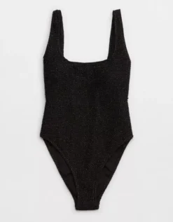 Aerie Lurex Crinkle Babewatch One Piece Swimsuit 7 Aerie Lurex Crinkle Babewatch One Piece Swimsuit -Aerie Shop 0751 4777 073 f
