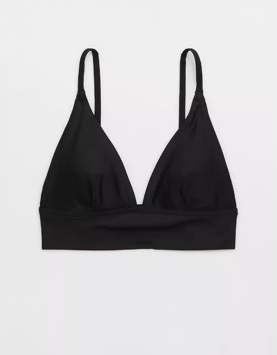 Aerie Longline Triangle Bikini Top 4 Aerie Longline Triangle Bikini Top - Image 3