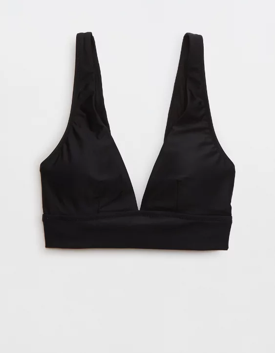 Aerie Plunge Longline Triangle Bikini Top 5 Aerie Plunge Longline Triangle Bikini Top - Image 3
