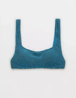 Aerie Lurex Crinkle Scoop Bikini Top 7 Aerie Lurex Crinkle Scoop Bikini Top -Aerie Shop 0753 4676 527 f