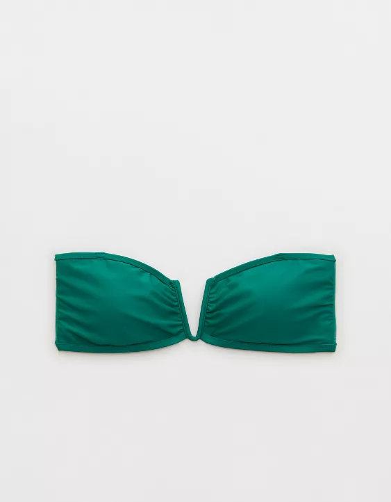 Aerie Mesh V Wire Bandeau Bikini Top 5 Aerie Mesh V Wire Bandeau Bikini Top - Image 3