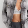 Aerie Woven Shacket -Aerie Shop 0783 3197 046 of