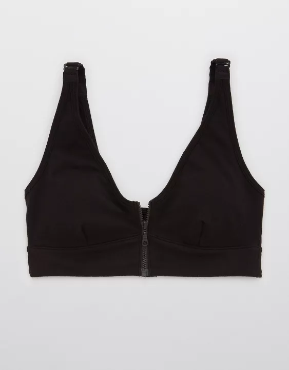 Aerie Slick Chicks Adaptive Wireless Zipper Bra 5 Aerie Slick Chicks Adaptive Wireless Zipper Bra - Image 3