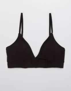 Aerie Slick Chicks Adaptive Lounge VELCRO® Brand Fasteners Bra 7 Aerie Slick Chicks Adaptive Lounge VELCRO® Brand Fasteners Bra -Aerie Shop 0795 8346 073 f