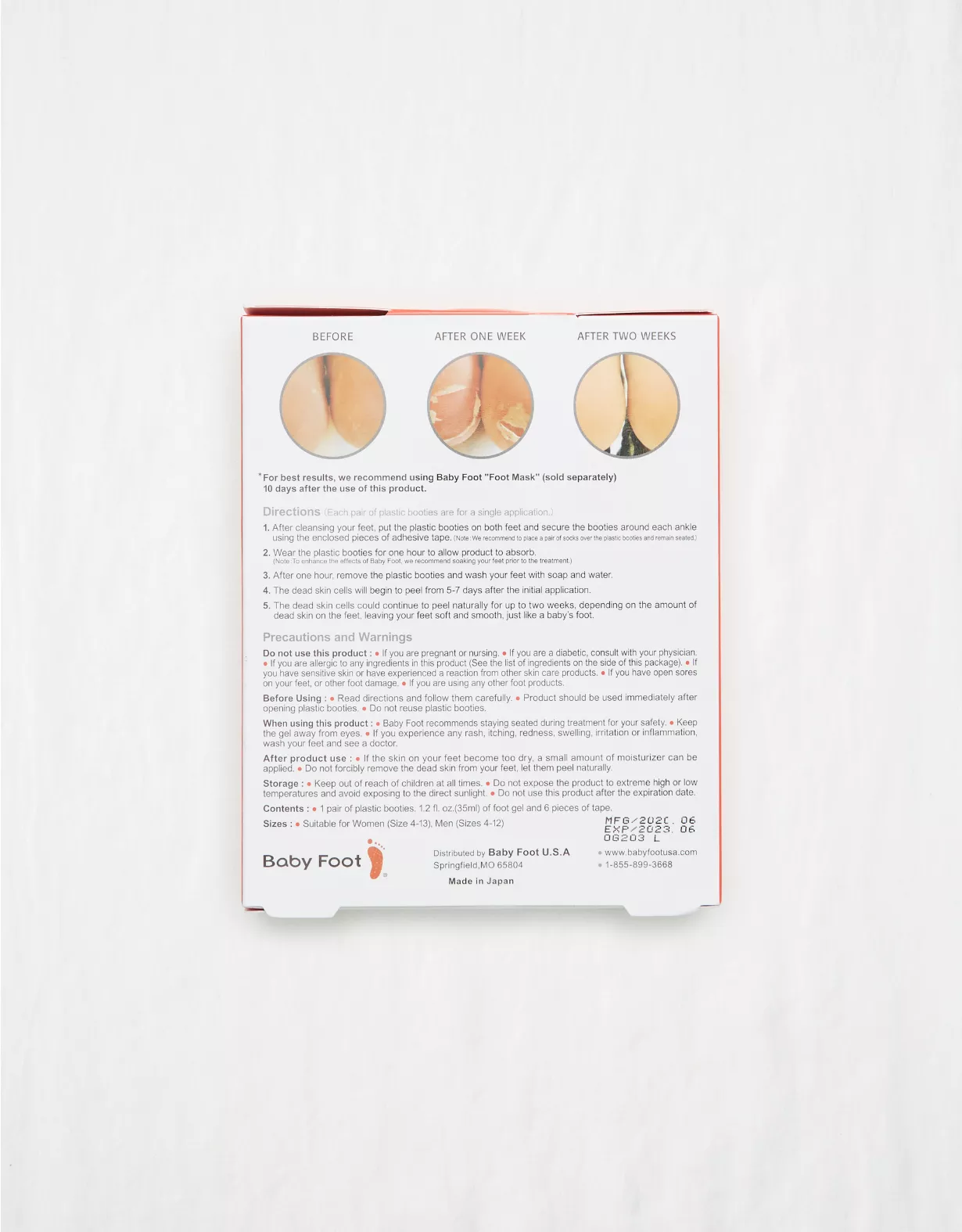 Aerie Baby Foot Exfoliation Foot Peel 4 Aerie Baby Foot Exfoliation Foot Peel - Image 2