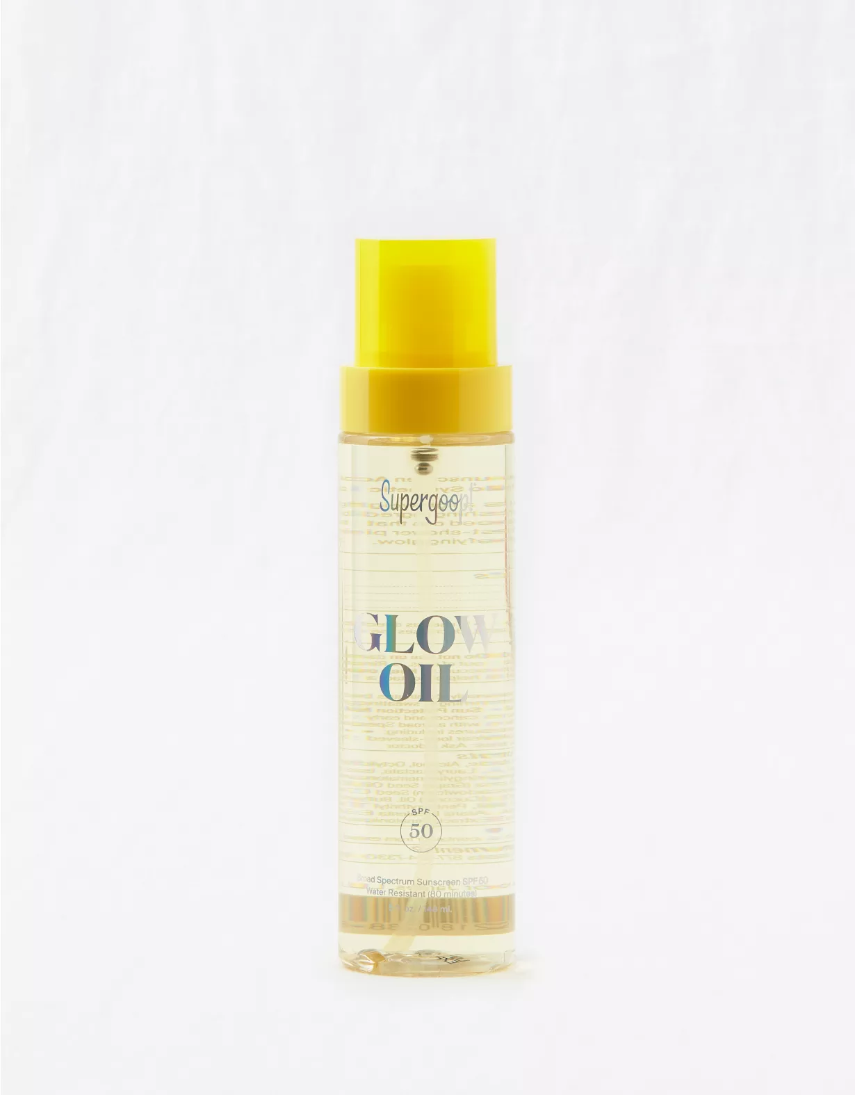 Aerie Supergoop!® Glow Oil SPF 50 5 Oz 3 Aerie Supergoop!® Glow Oil SPF 50 5 Oz