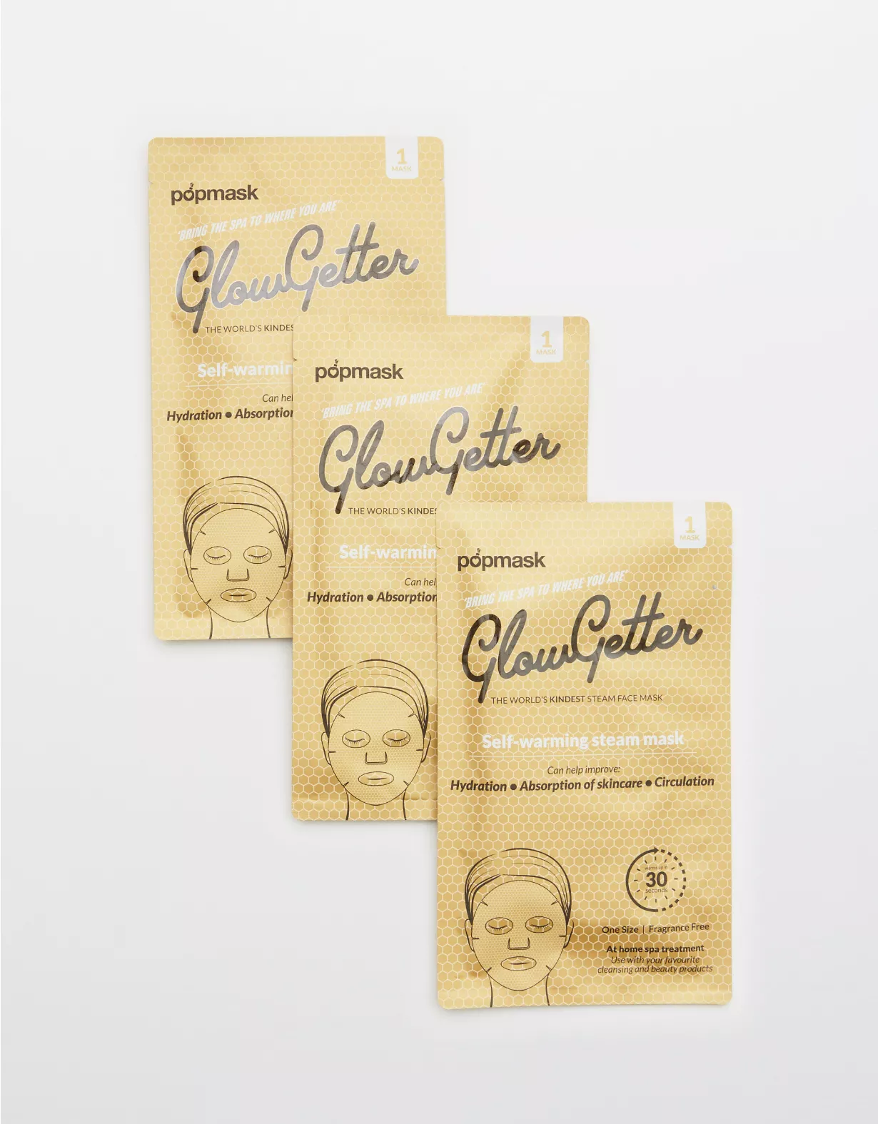 Aerie Popmask Glow Getter Mask Set 3 Aerie Popmask Glow Getter Mask Set