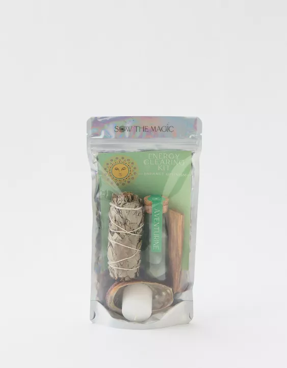 Aerie Sow The Magic Energy Cleansing Kit- Adventurine 4 Aerie Sow The Magic Energy Cleansing Kit- Adventurine - Image 2