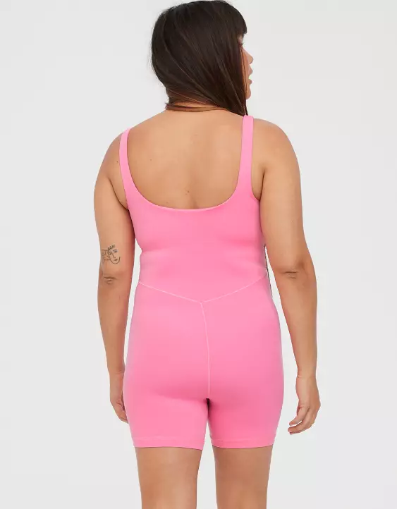 OFFLINE By Aerie Real Me Low Key 5" Romper 4 OFFLINE By Aerie Real Me Low Key 5" Romper - Image 2