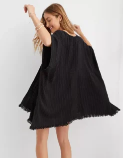 Aerie Textured Open Cape -Aerie Shop 1497 7407 073 ob