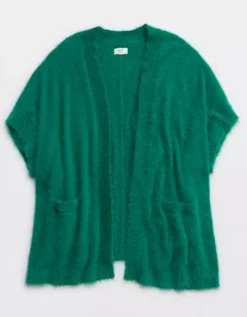Aerie Fuzzy Sweater Cape 7 Aerie Fuzzy Sweater Cape -Aerie Shop 1497 8358 860 f