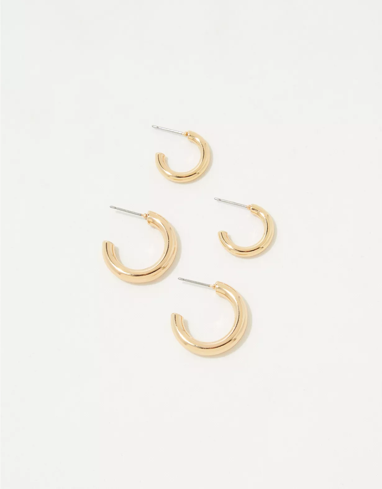 Aerie Hoop Earring 2-Pack 3 Aerie Hoop Earring 2-Pack