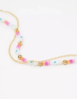 Aerie Electric Beaded Necklace Pack 7 Aerie Electric Beaded Necklace Pack -Aerie Shop 1498 8598 900 b