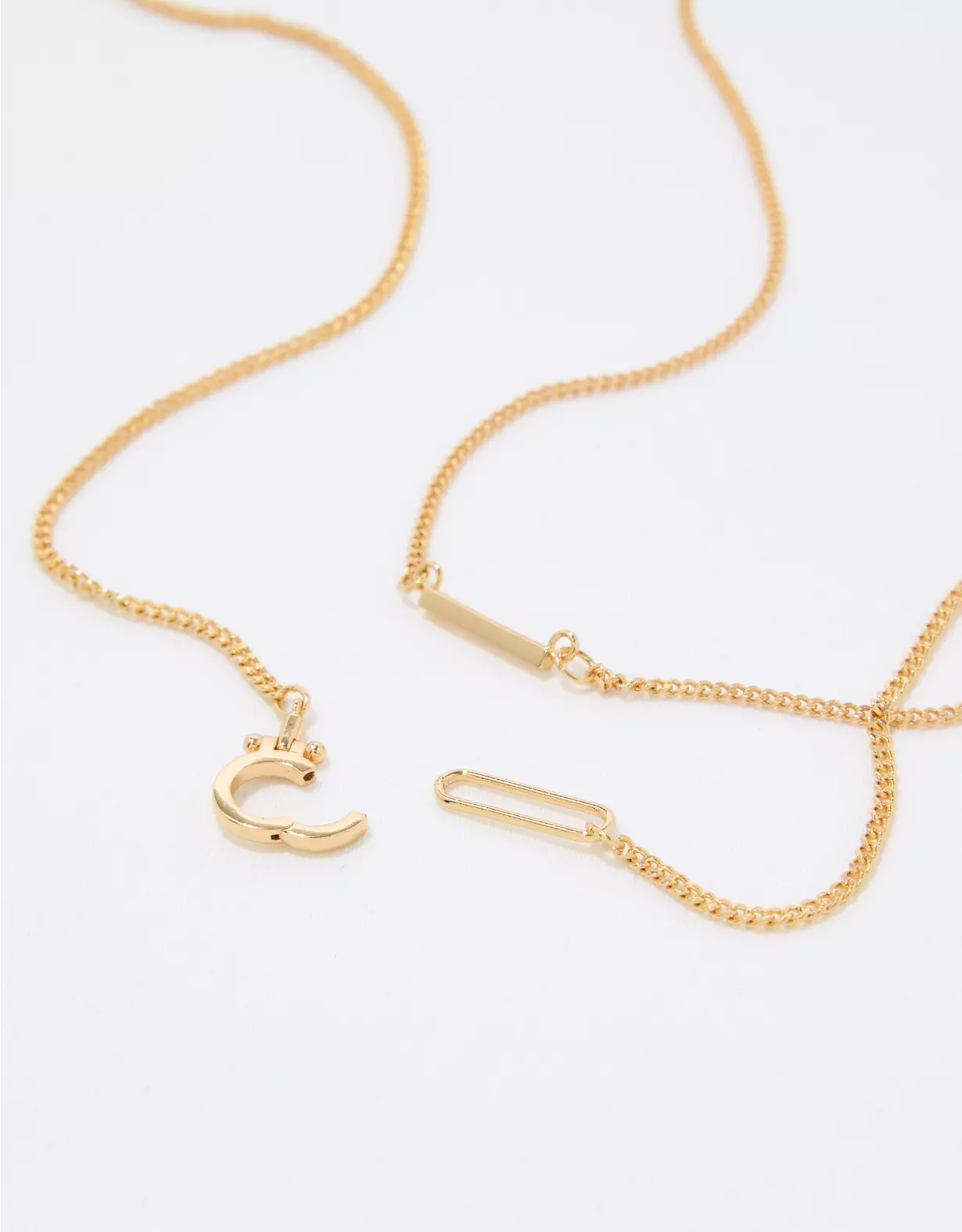 Aerie Lock Chain Necklace Pack 4 Aerie Lock Chain Necklace Pack - Image 2