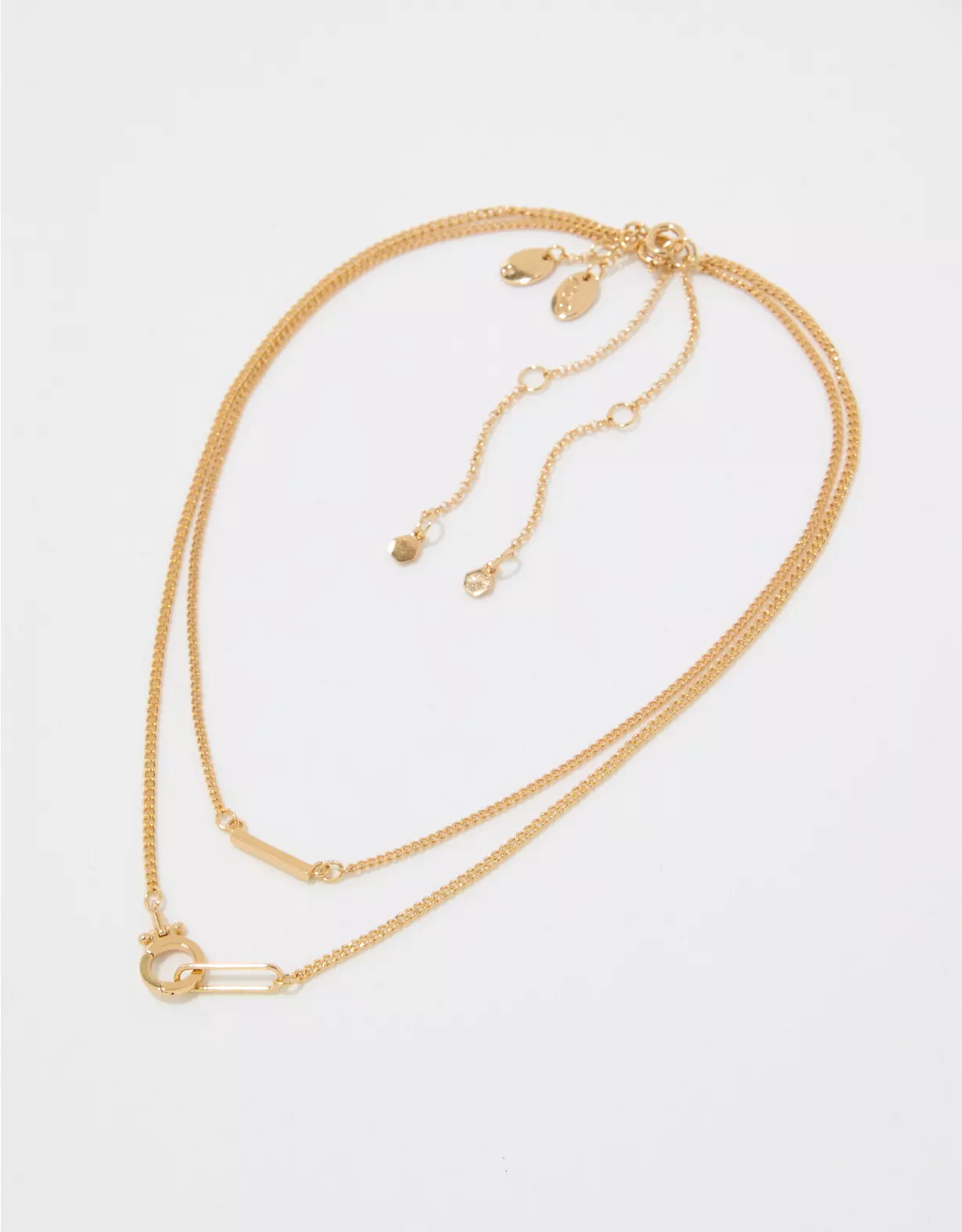 Aerie Lock Chain Necklace Pack 3 Aerie Lock Chain Necklace Pack