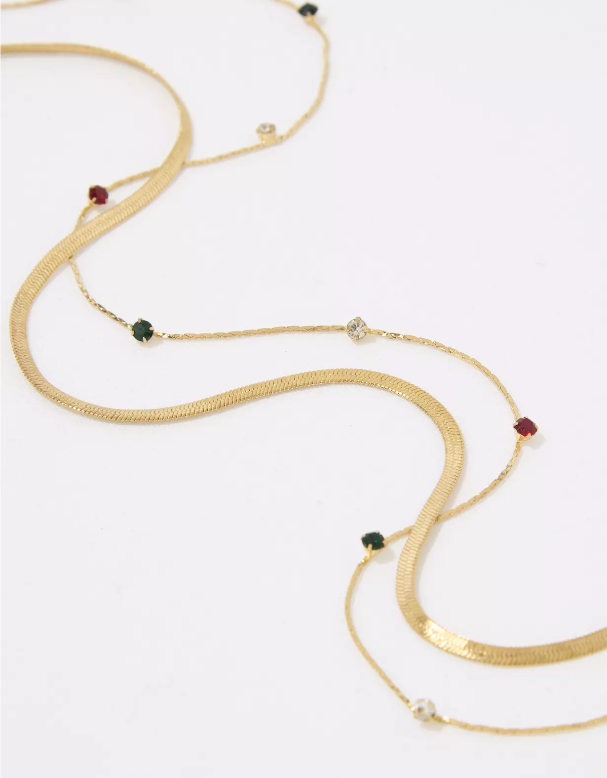 Aerie Stone Setting Drop Necklace Pack 4 Aerie Stone Setting Drop Necklace Pack - Image 2