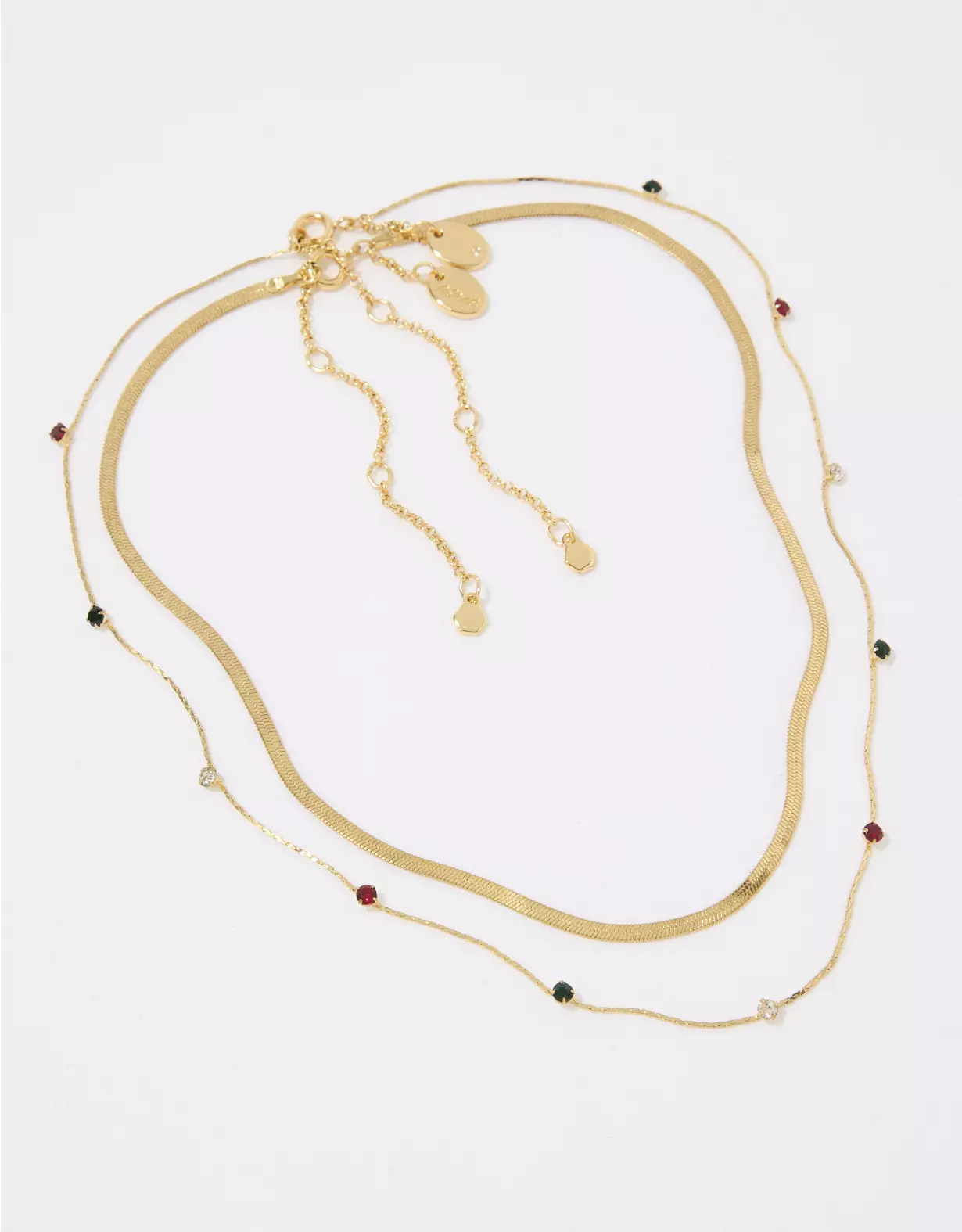 Aerie Stone Setting Drop Necklace Pack 3 Aerie Stone Setting Drop Necklace Pack