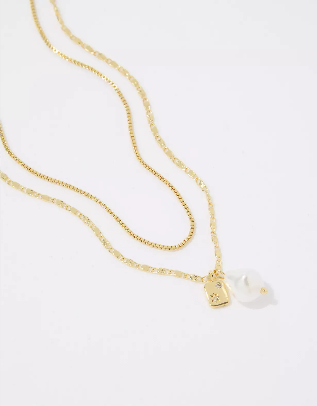 Aerie Mini Tag Necklace Pack 4 Aerie Mini Tag Necklace Pack - Image 2