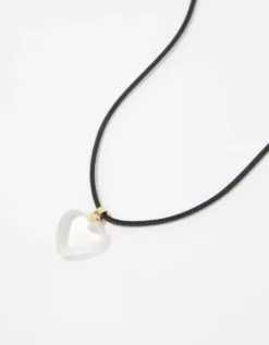Aerie String And Heart Necklace 7 Aerie String And Heart Necklace -Aerie Shop 1498 8815 900 b