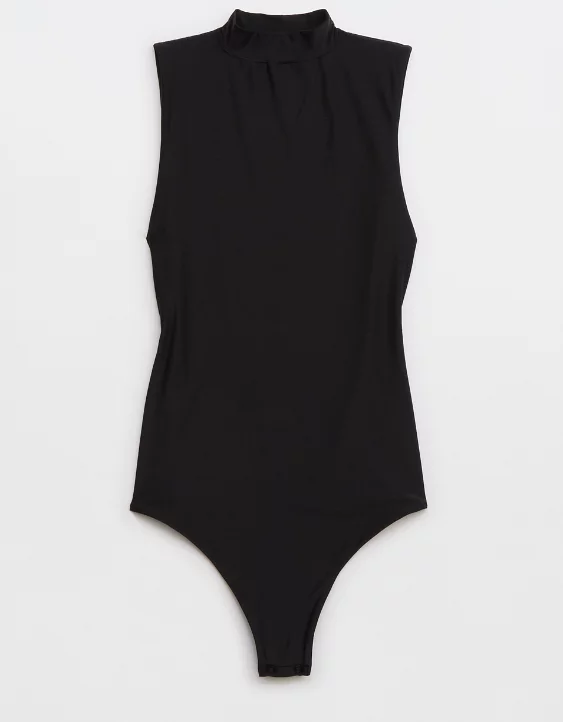 Aerie SMOOTHEZ Mock Neck Bodysuit 5 Aerie SMOOTHEZ Mock Neck Bodysuit - Image 3