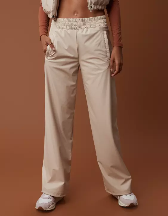 OFFLINE By Aerie Real Luxe Faux Leather Wide Leg Pant 4 OFFLINE By Aerie Real Luxe Faux Leather Wide Leg Pant - Image 2