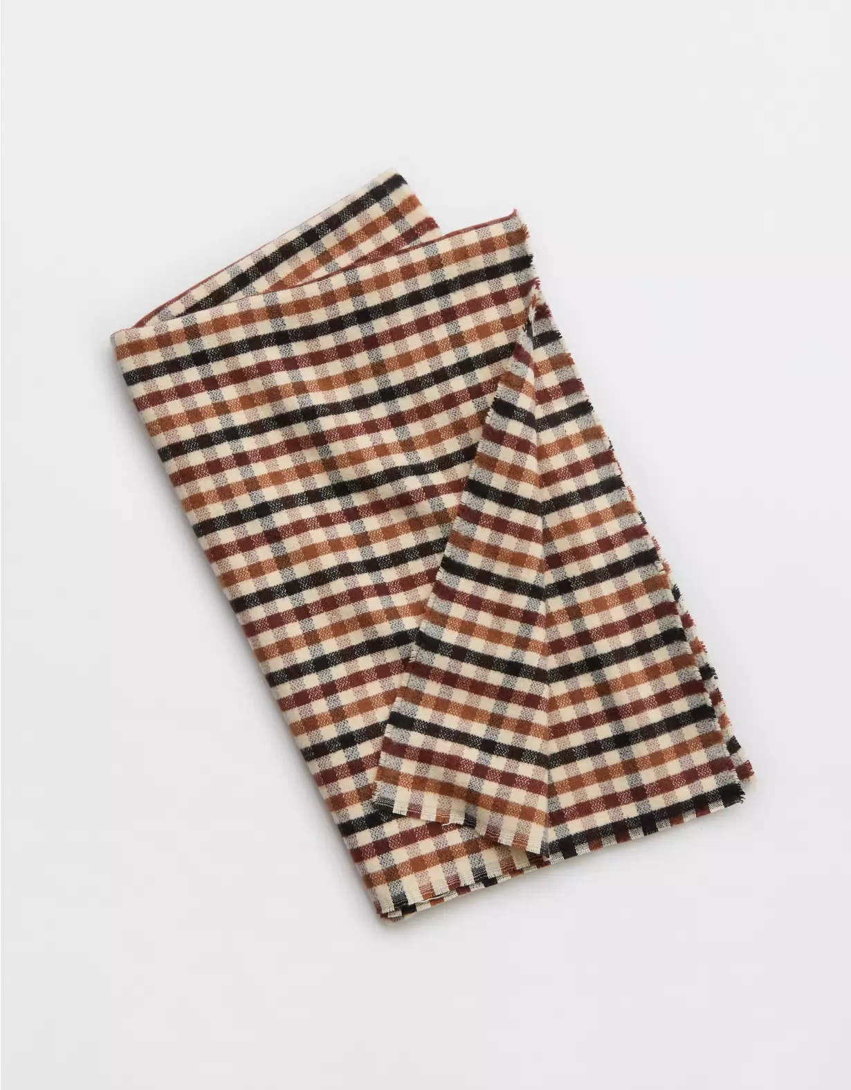Aerie Lightweight Plaid Scarf 4 Aerie Lightweight Plaid Scarf - Image 2