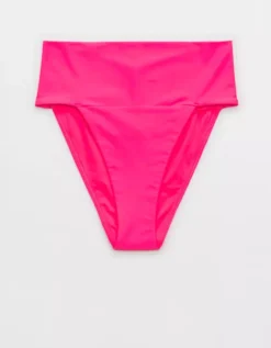 Aerie Banded High Cut Cheeky Bikini Bottom 7 Aerie Banded High Cut Cheeky Bikini Bottom -Aerie Shop 1754 4894 673 f