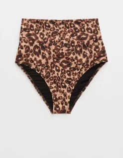 Aerie Crossover High Waisted Bikini Bottom 7 Aerie Crossover High Waisted Bikini Bottom -Aerie Shop 1756 4314 158 f