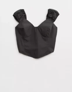 Aerie Woven Corset Top 7 Aerie Woven Corset Top -Aerie Shop 1783 3103 005 f