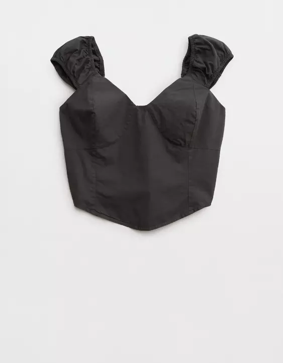 Aerie Woven Corset Top 5 Aerie Woven Corset Top - Image 3