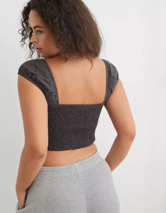 Aerie Woven Corset Top 4 Aerie Woven Corset Top - Image 2