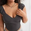 Aerie Woven Corset Top -Aerie Shop 1783 3103 005 of