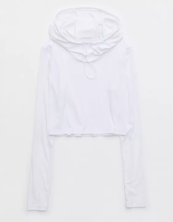 OFFLINE By Aerie Move-It Rib Mock Neck T-Shirt 5 OFFLINE By Aerie Move-It Rib Mock Neck T-Shirt - Image 3