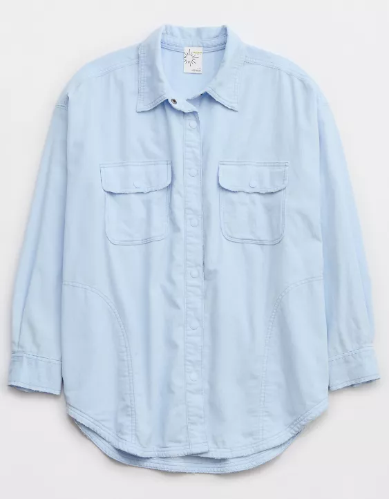 OFFLINE By Aerie Oversized Corduroy Button Up 5 OFFLINE By Aerie Oversized Corduroy Button Up - Image 3