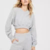 OFFLINE By Aerie Throw-Back Cropped V Neck Sweatshirt 1 OFFLINE By Aerie Throw-Back Cropped V Neck Sweatshirt -Aerie Shop 2164 1430 012 of