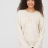 OFFLINE By Aerie Throw-Back Fleece Crewneck Sweatshirt