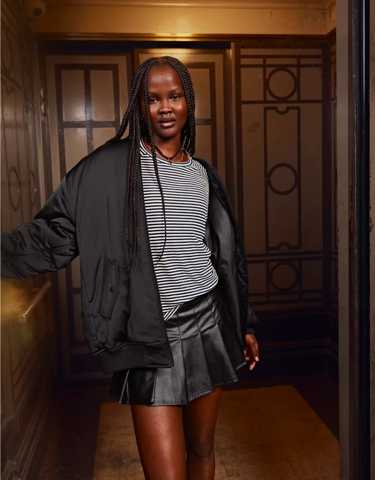 OFFLINE By Aerie Satin Bomber Jacket 3 OFFLINE By Aerie Satin Bomber Jacket