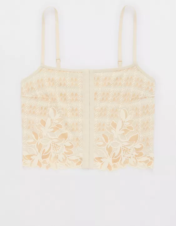 Aerie Show Off Winter Express Lace Corset Bra Top 5 Aerie Show Off Winter Express Lace Corset Bra Top - Image 3