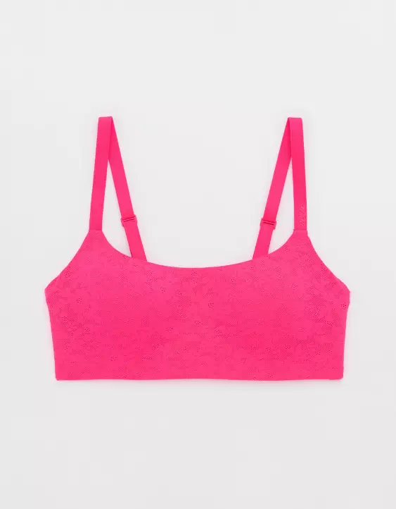 Aerie SMOOTHEZ Lace Bra-ish Wireless Bralette 5 Aerie SMOOTHEZ Lace Bra-ish Wireless Bralette - Image 3