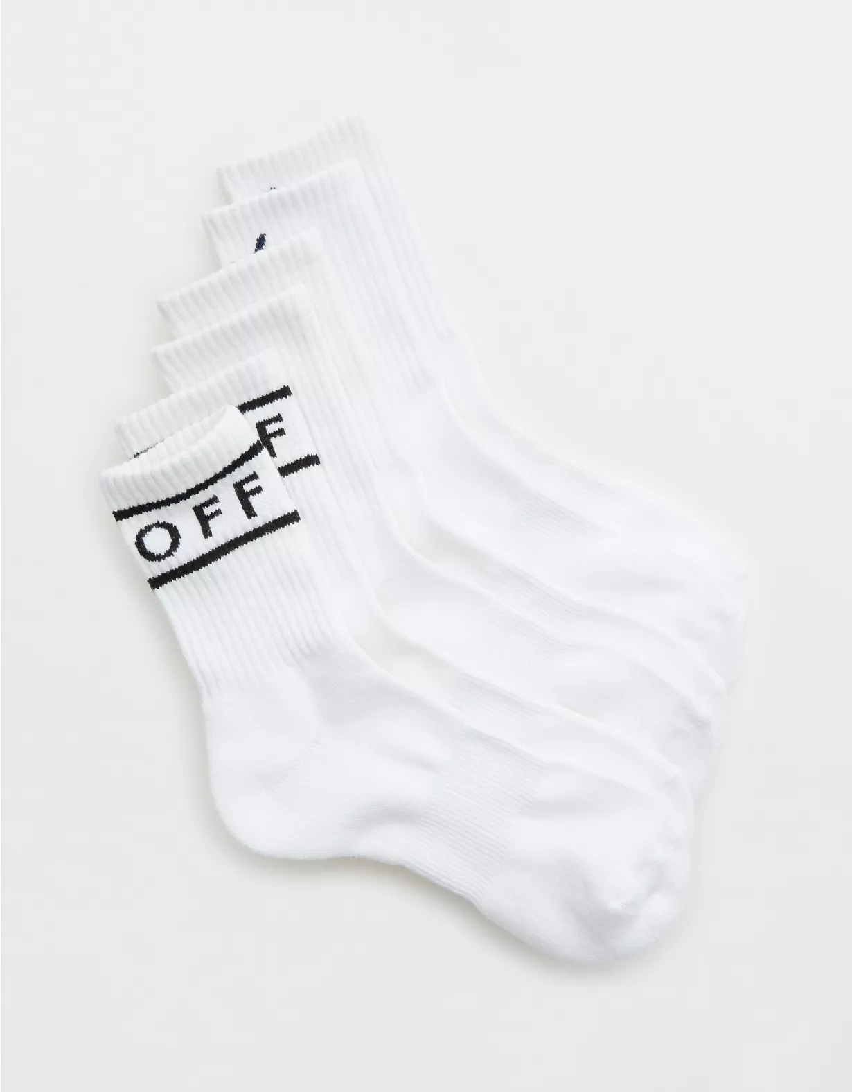 OFFLINE By Aerie Crew Sock 3-Pack 4 OFFLINE By Aerie Crew Sock 3-Pack - Image 2